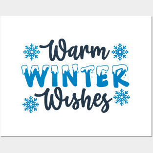 Warm winter wishes Posters and Art